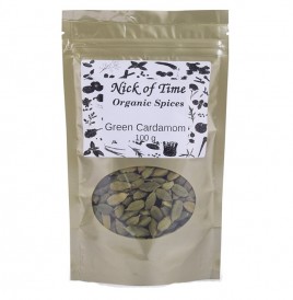 Nick Of Time Green Cardamom   Pack  100 grams